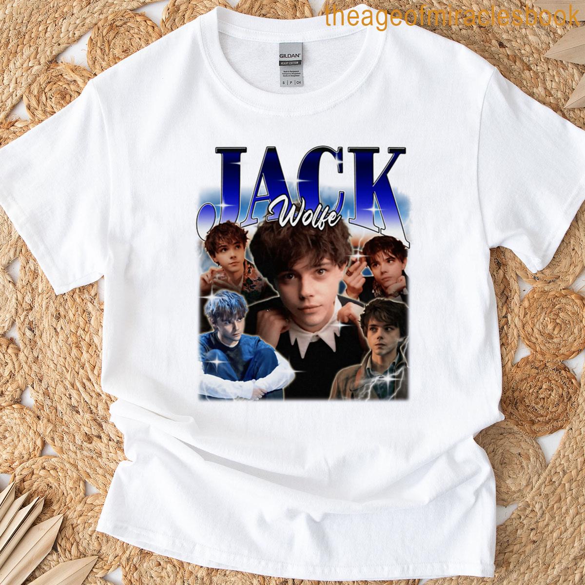 Jack Wolfe Aesthetic Collage Retro Fan Art T-shirt