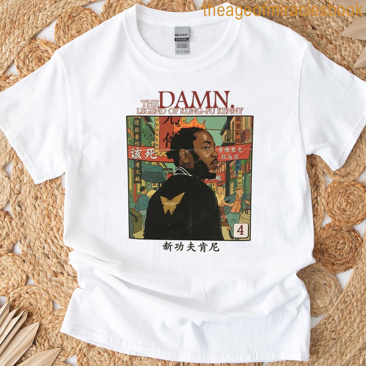 Kendrick Damn Kungfu T-shirt