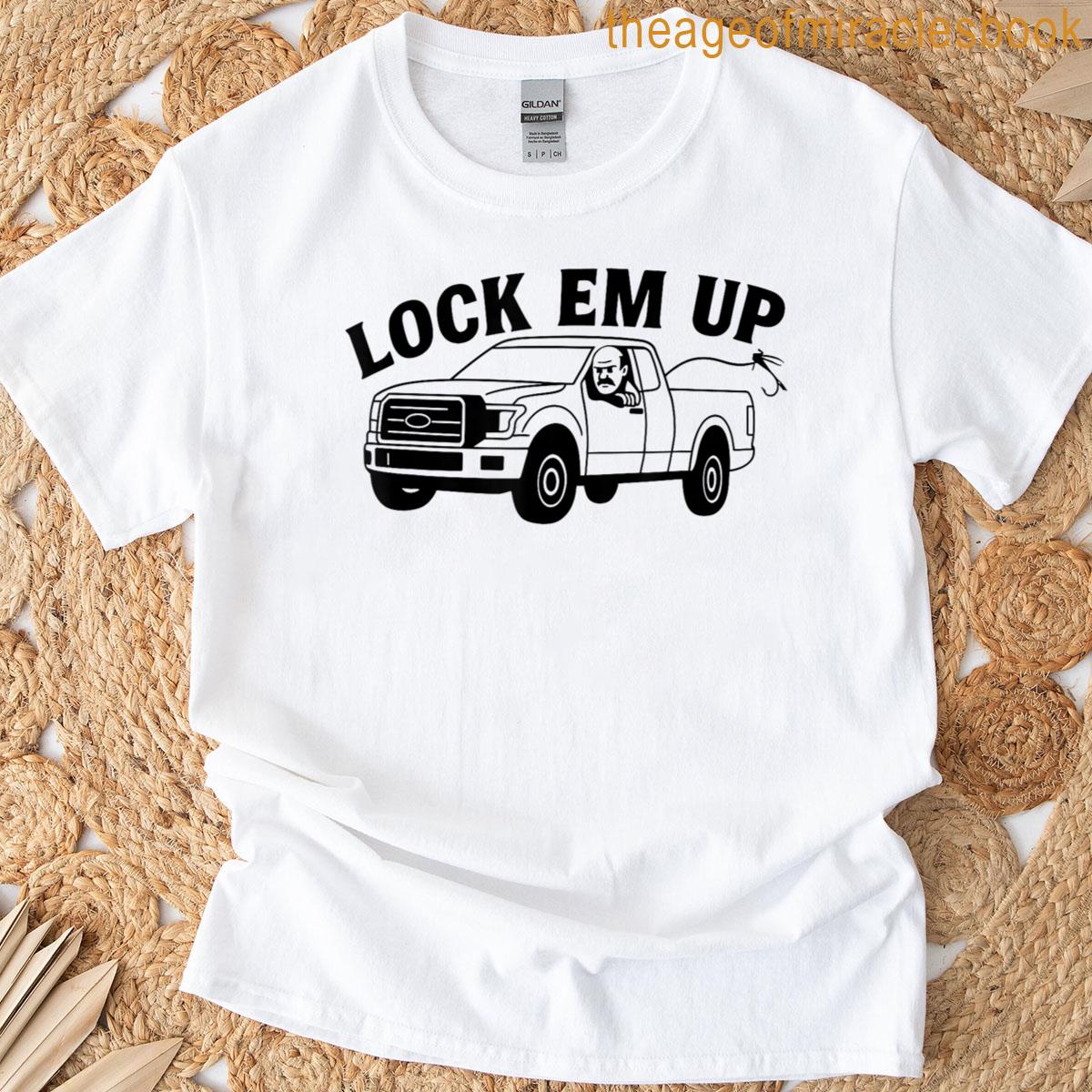 Lock Em Up Car T-shirt