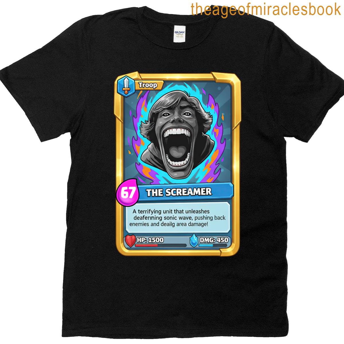 Meme 67 Guy – Clash Royale T-shirt