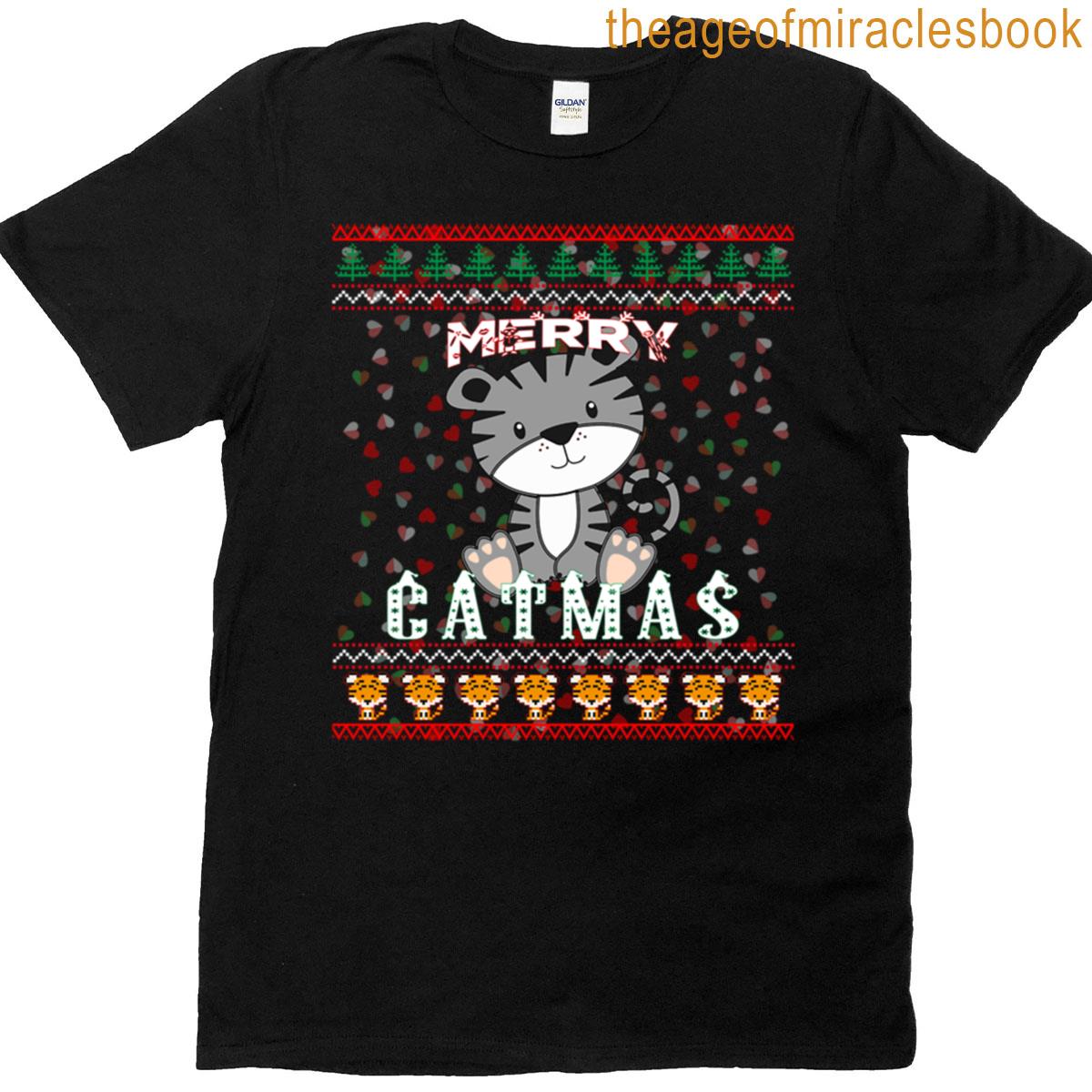 Merry Catmas T-shirt