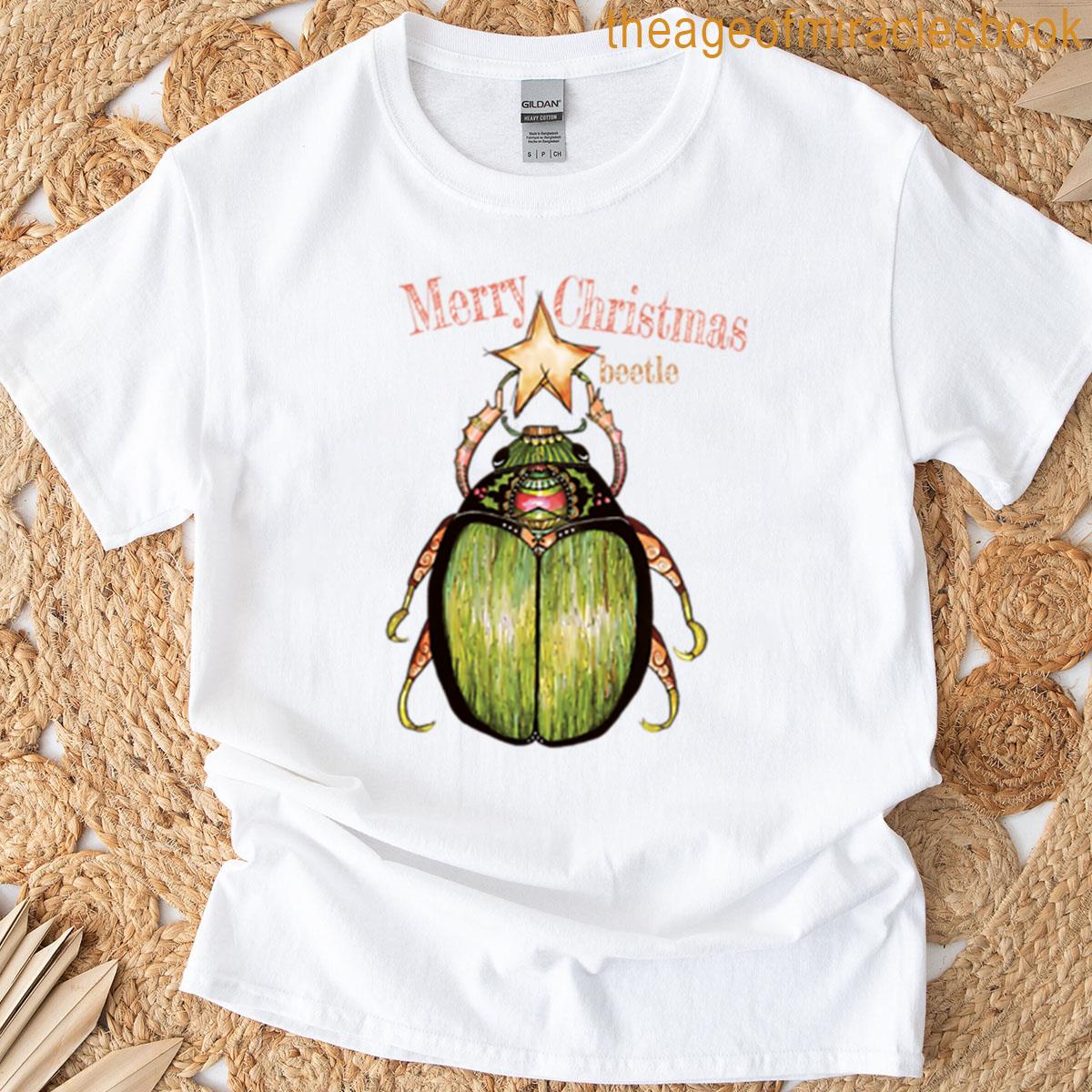 Merry Christmas Beetle T-shirt