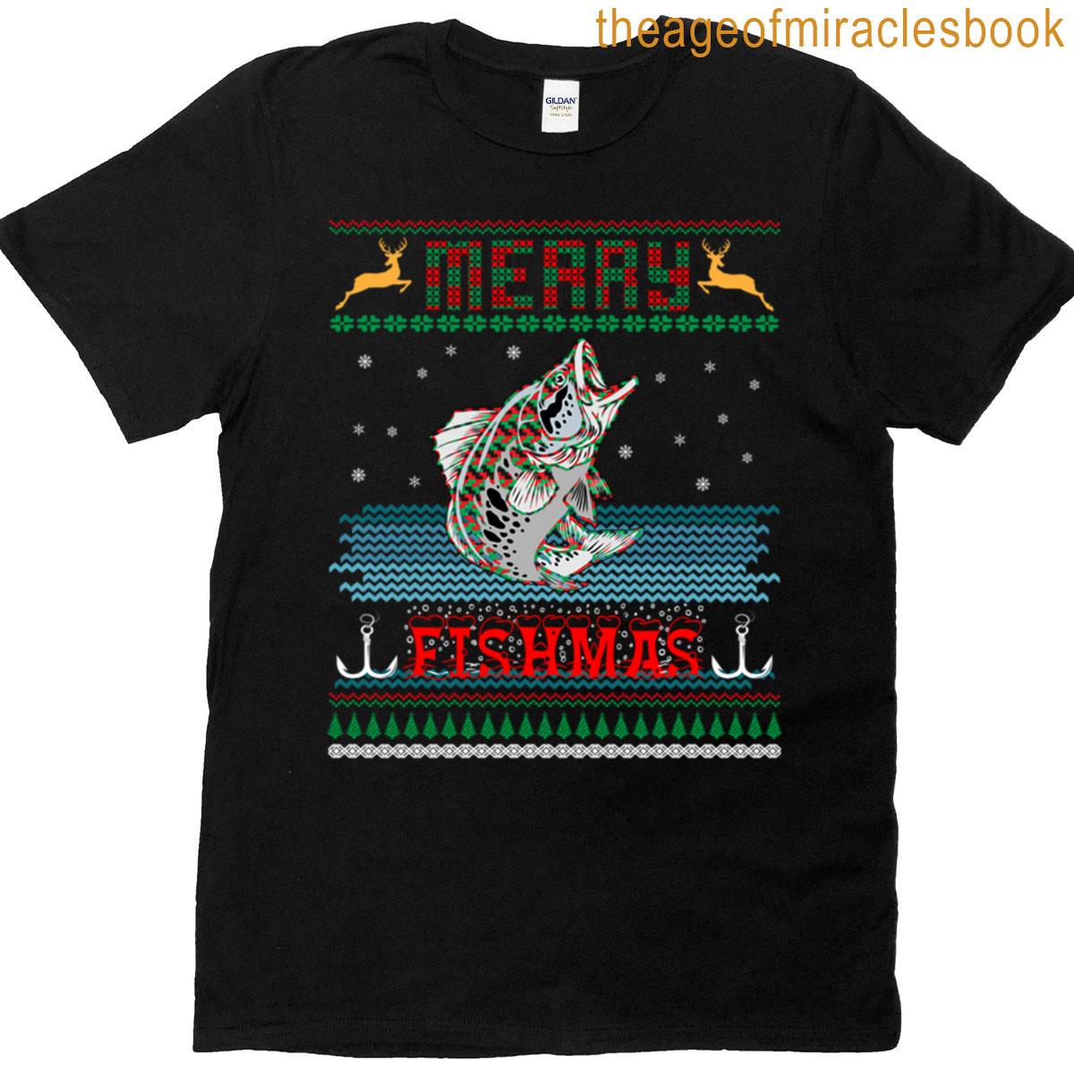 Merry Fishmas Oversized T-shirt