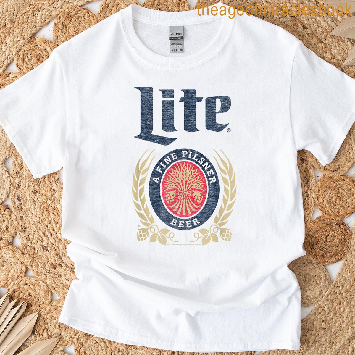 Miller Lite – Crest Logo T-shirt