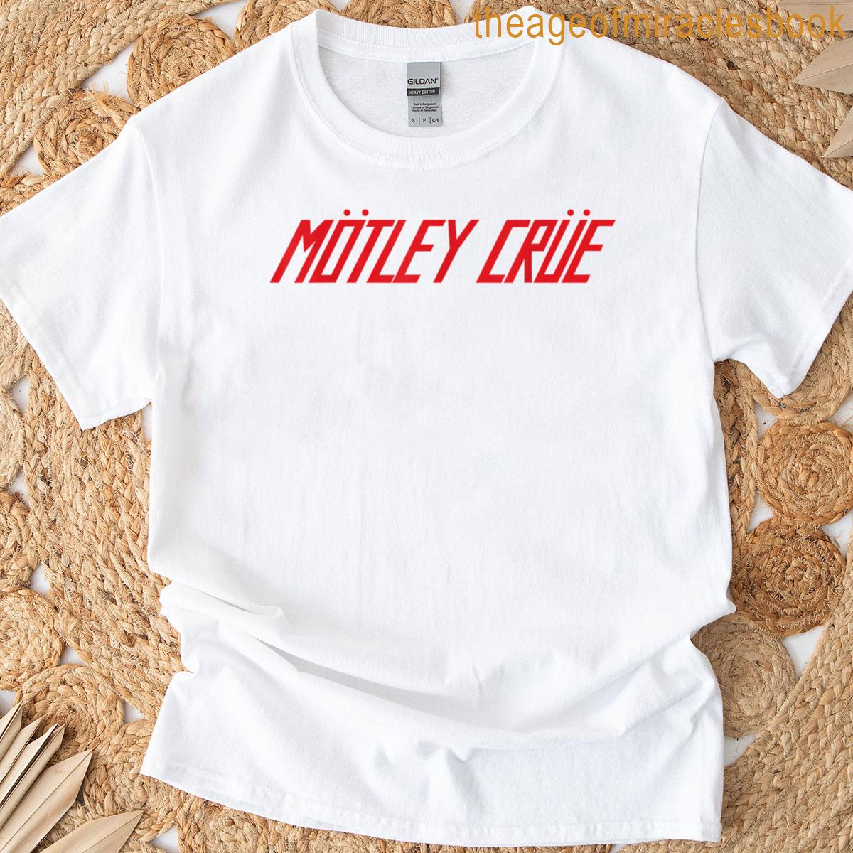Mtley Cre Distressed Logo T-shirt