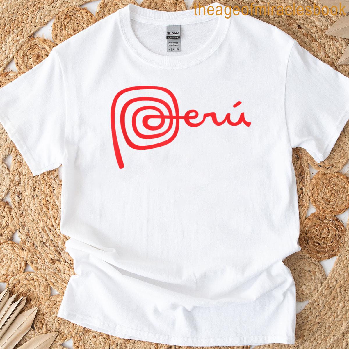 Peru Logo Marca Peru Nazca Lines T-shirt