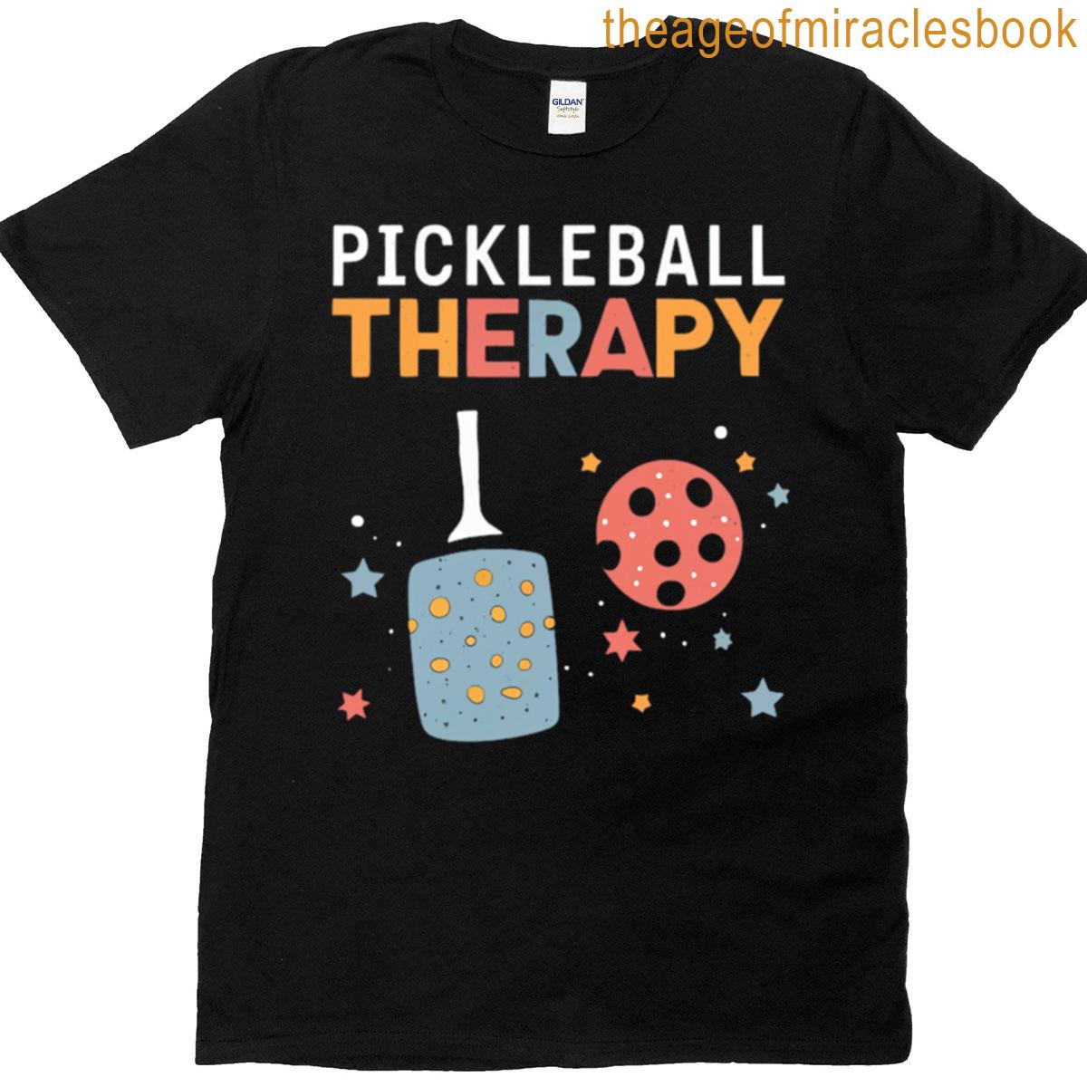 Pickleball Therapy Png T-shirt