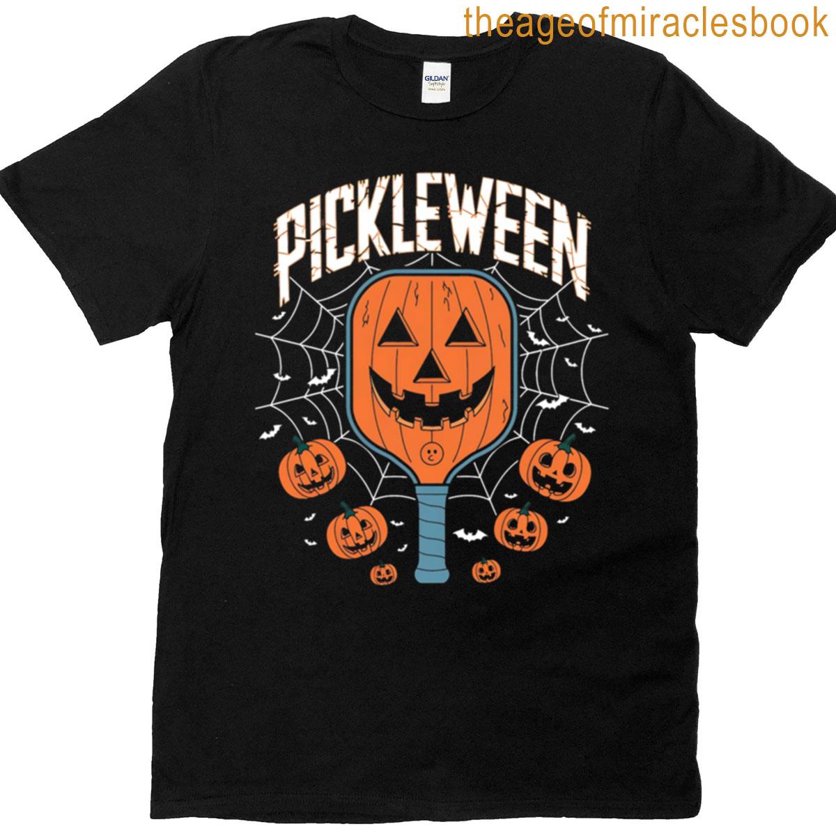 Pickleween Halloween Png T-shirt
