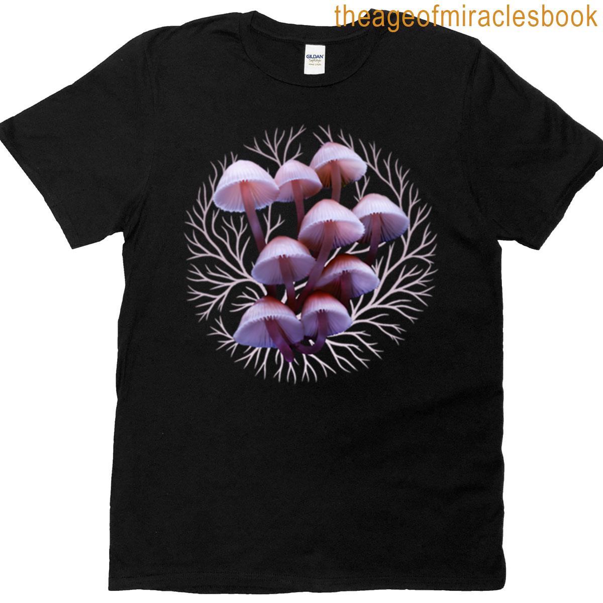 Pink Mushrooms T-shirt