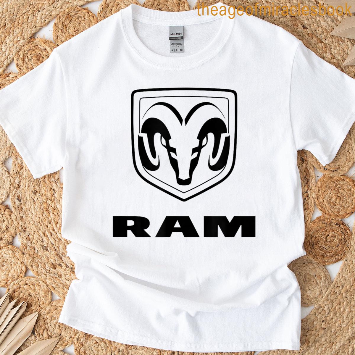 Ram Trucks Black Logo T-shirt