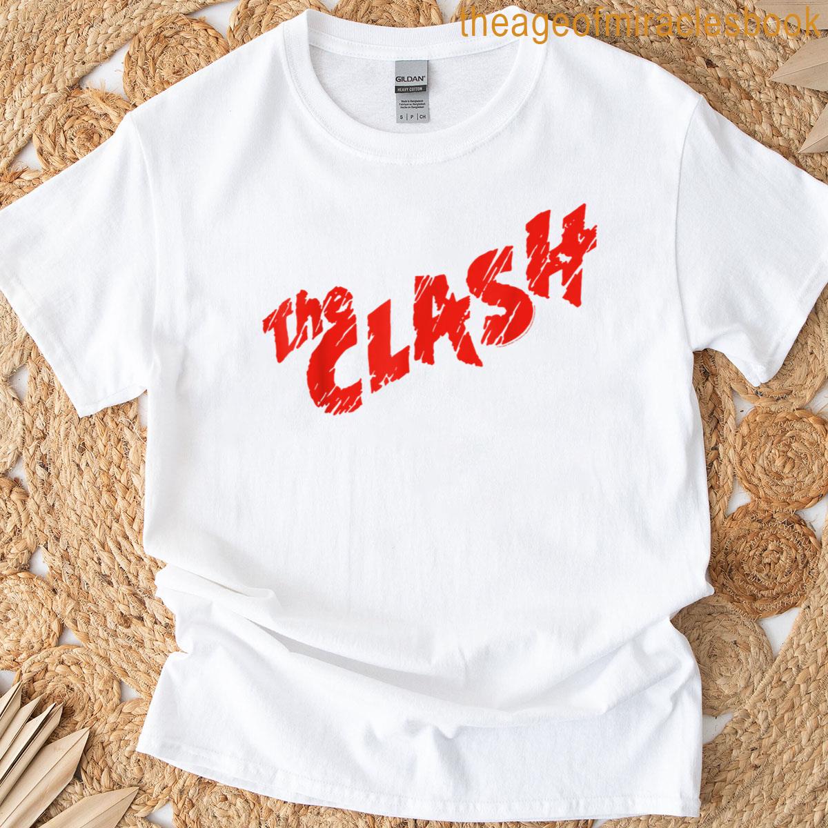 Scratched Red Logo T-shirt