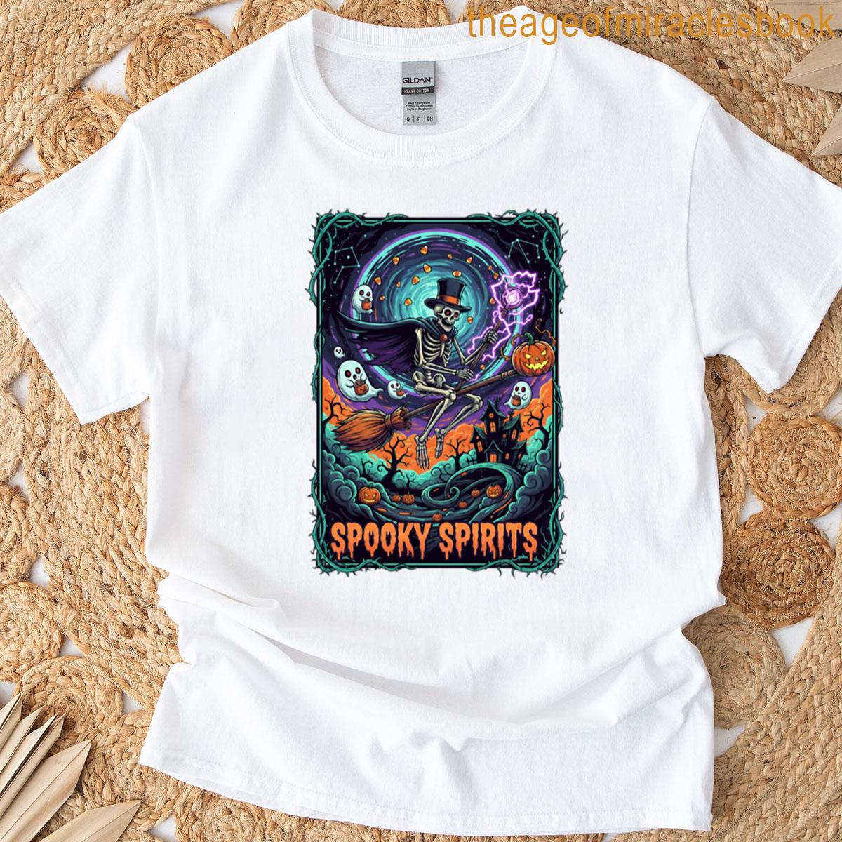 Spooky Night Ride Halloween T-shirt