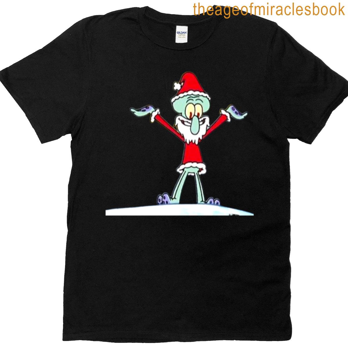 Squidward Clause T-shirt