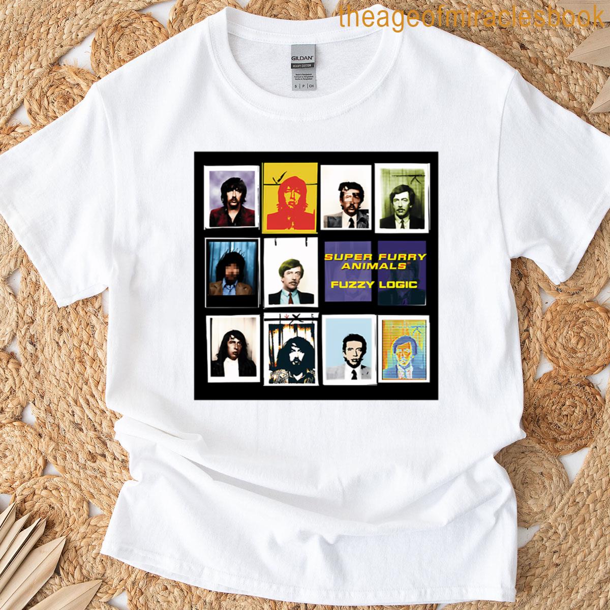 Super Furry Animals Fuzzy Logic T-shirt