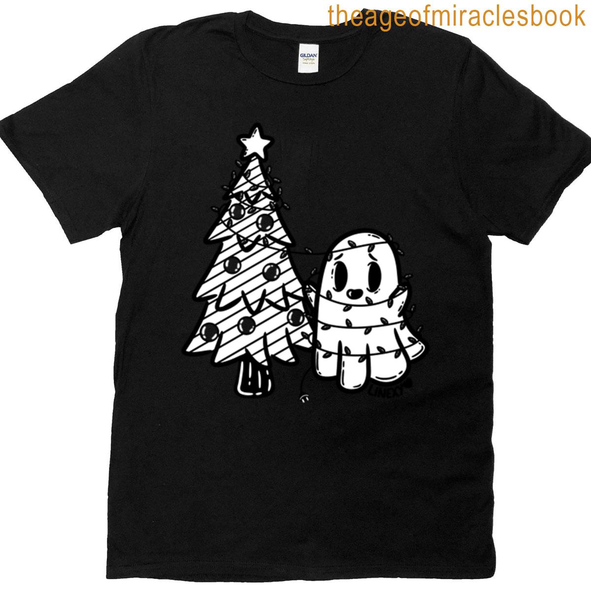 Tangled Christmas Ghost T-shirt
