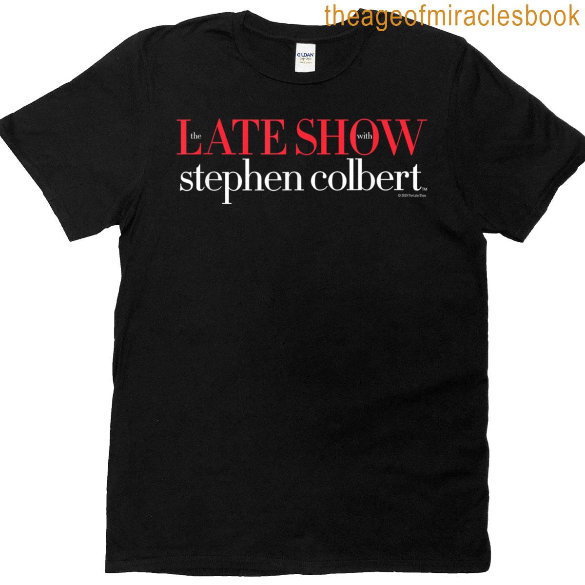 The Late Show With Stephen Colbert Logo T-shirt