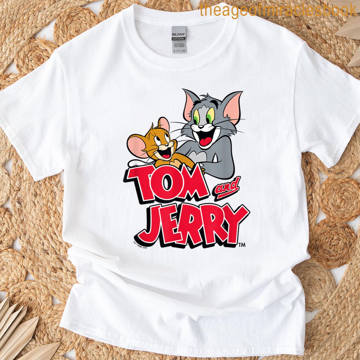 Tom And Jerry Happy Logo T-shirt