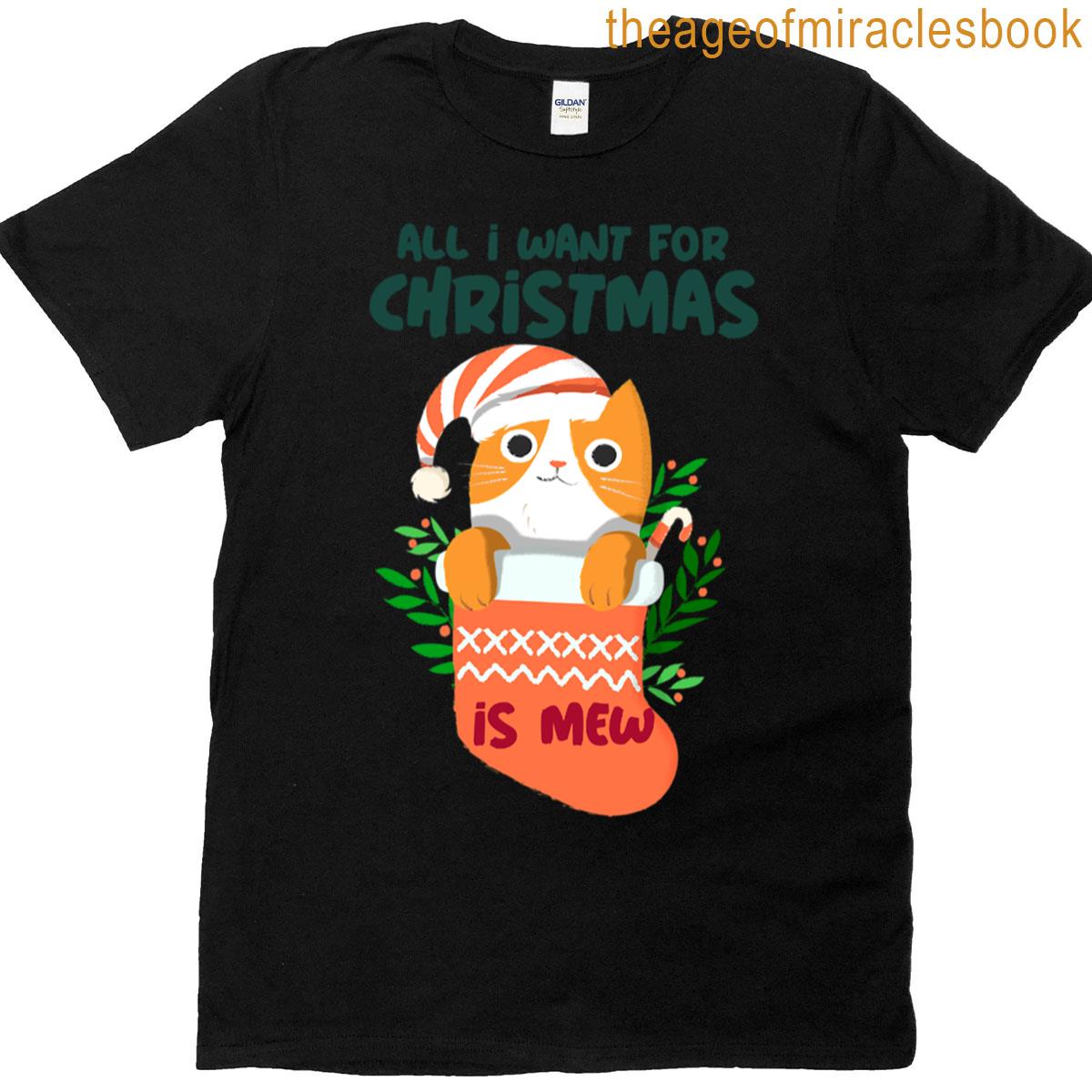 Trlt Cute Christmas Cat T-shirt