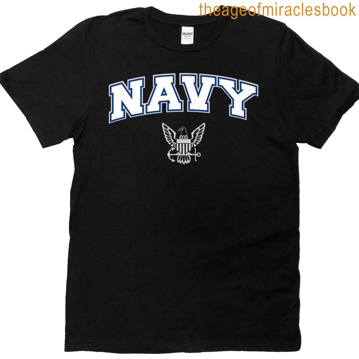 Us Navy With Logo T-shirt