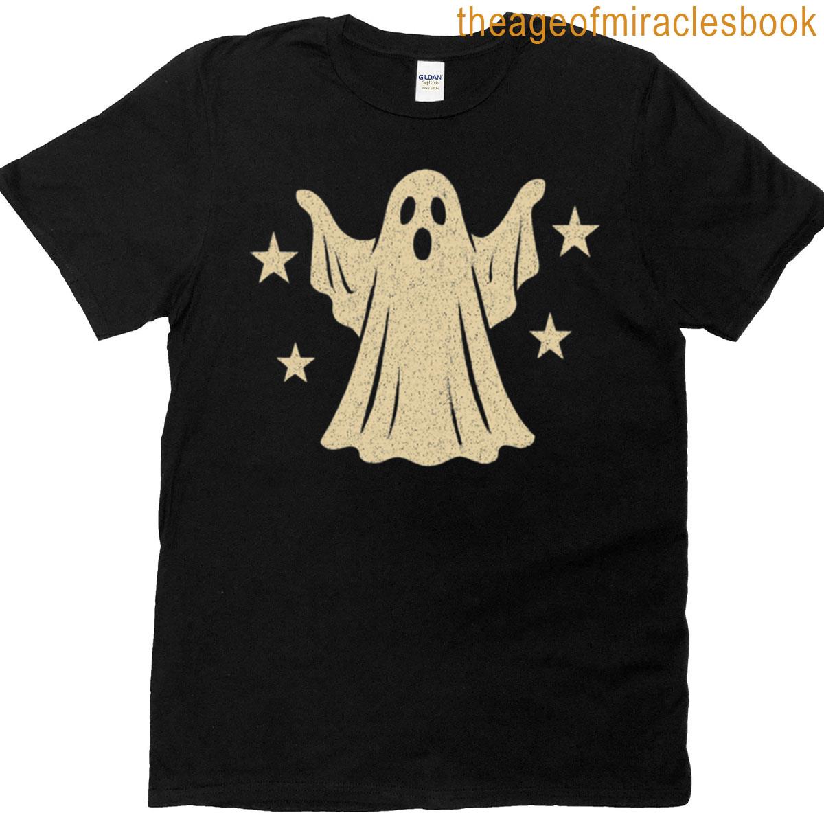 Vintage Halloween Ghost T-shirt