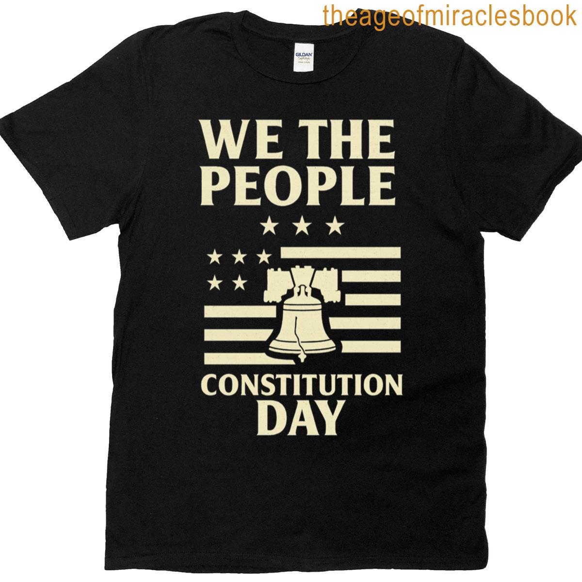 We The People Constitution Day Art T-shirt