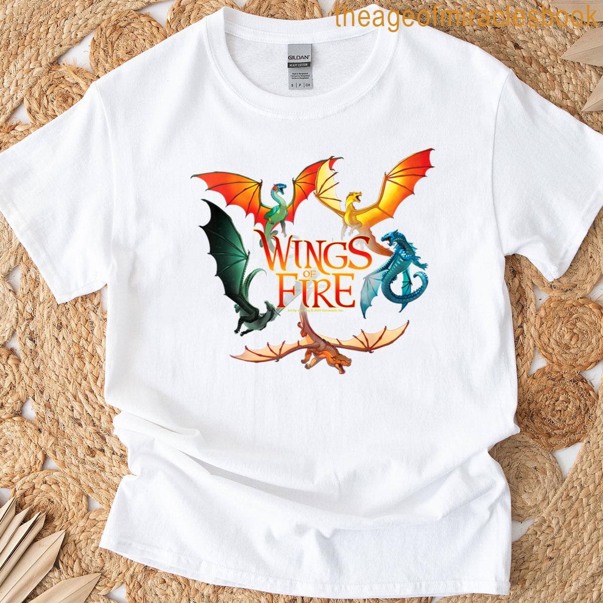 Wings Of Fire Dragon Circle T-shirt