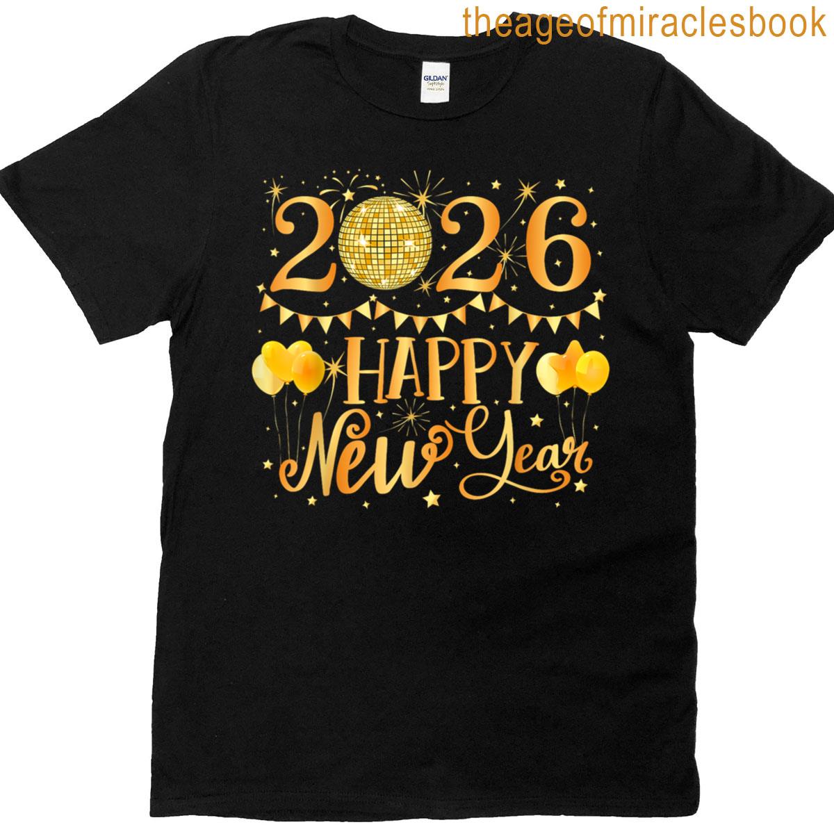 2026 Happy New Year T-shirt