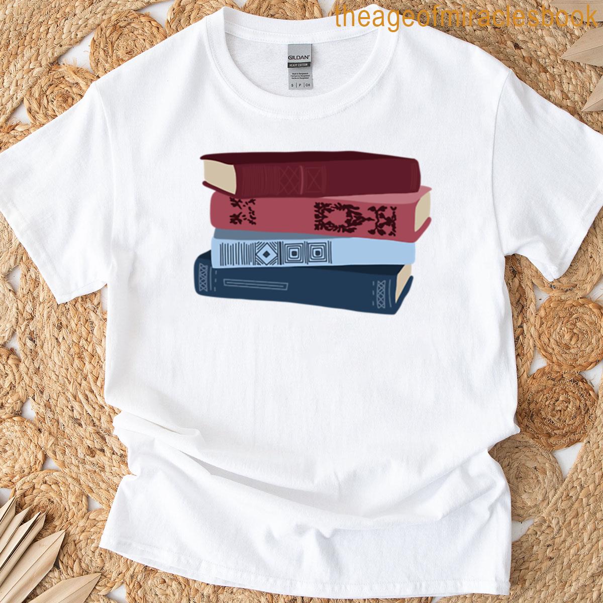 Book Pile T-shirt