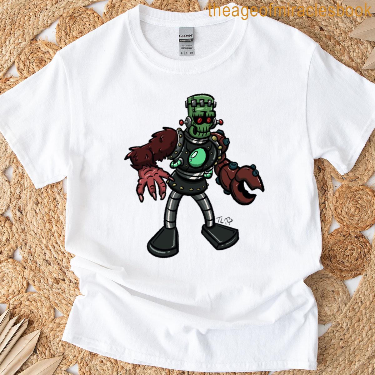 Clankenstein The Robot Frankenstein T-shirt