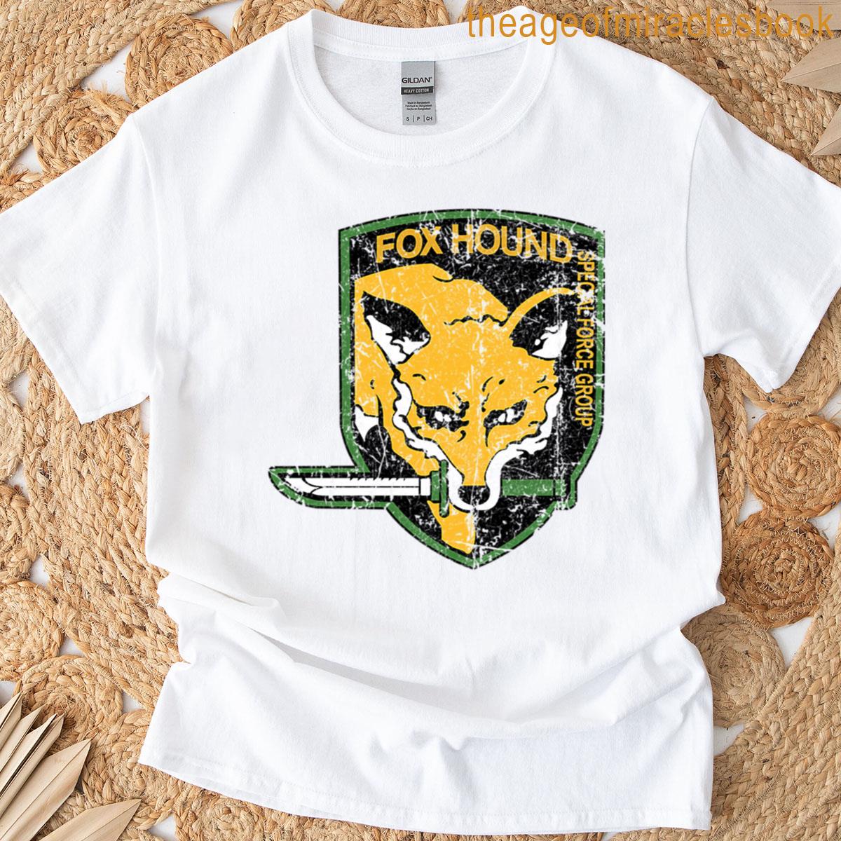 Duk Fat Fox Hound Special Forces Group Mgs T-shirt