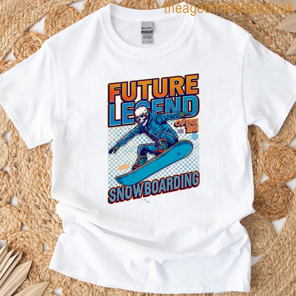 Future Snowboarding Legend Skeleton Athlete T-shirt