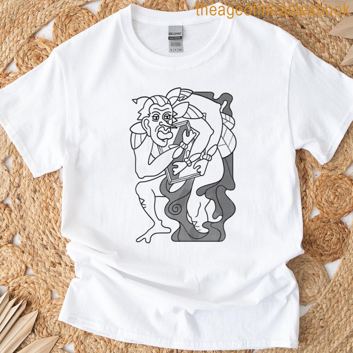 Gregor Samsa Holding Picture T-shirt