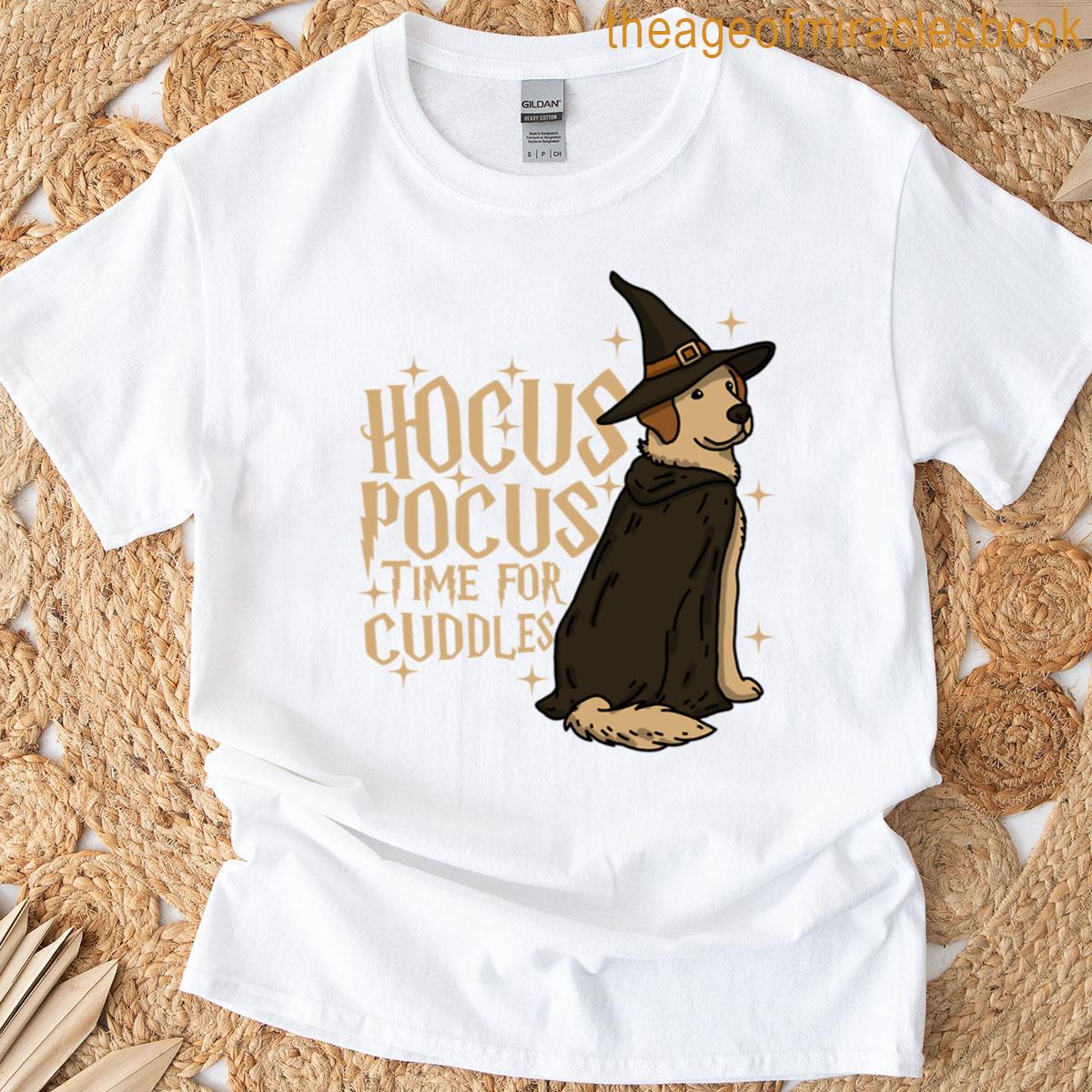 Hocus Pocus Time For Cuddles T-shirt