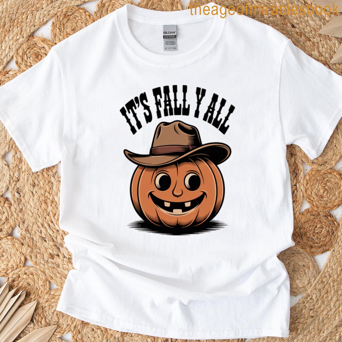 Its Fall Yall Pumpkin Oversized T-shirt