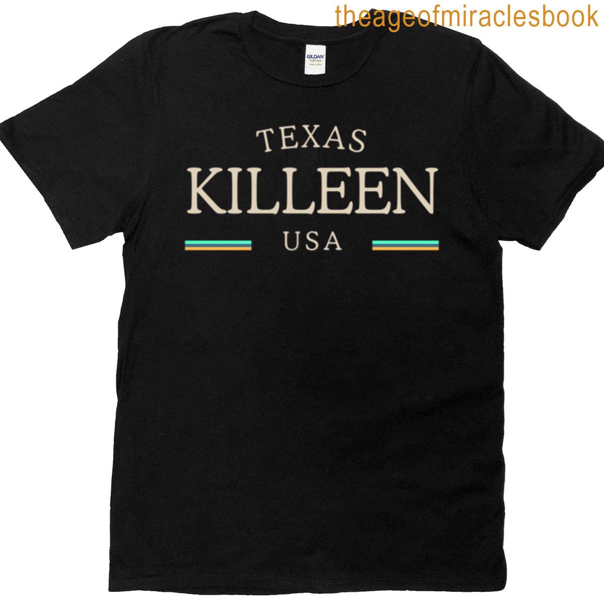Killeen Texas Heritage Midnight T-shirt