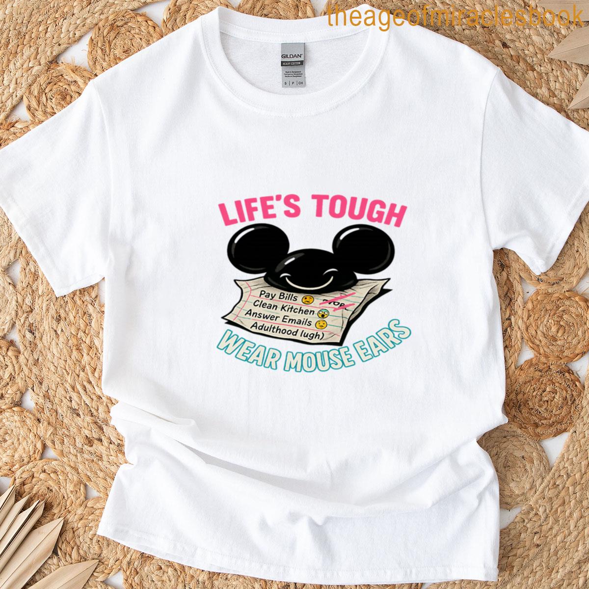 Pay Bills Wear Ears Repeat T-shirt