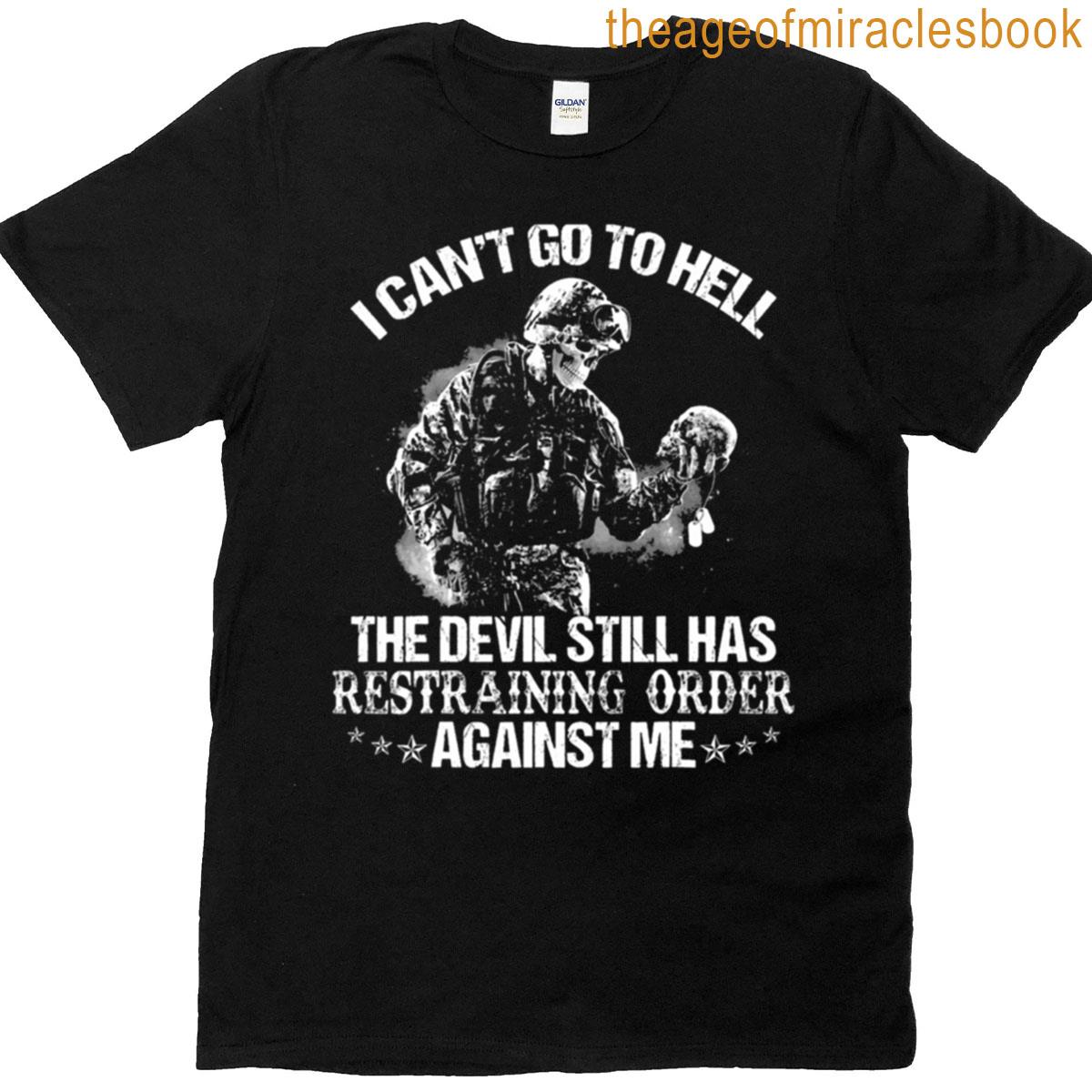Quote Veteran Apparel Devilspng T-shirt