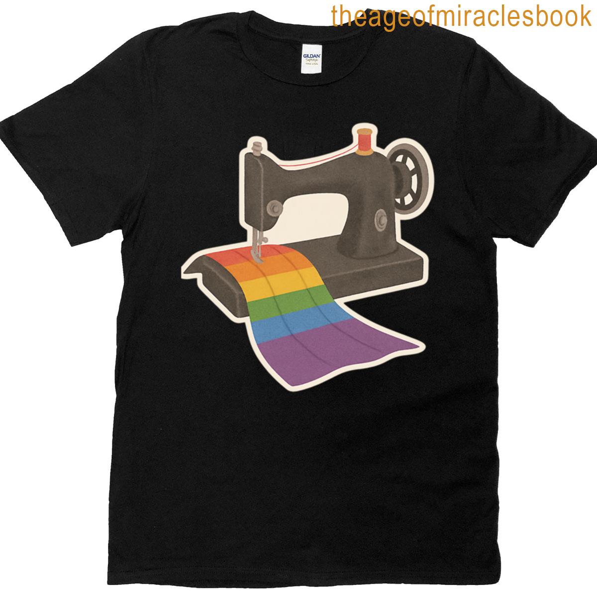 Rainbow Sewing Machine T-shirt