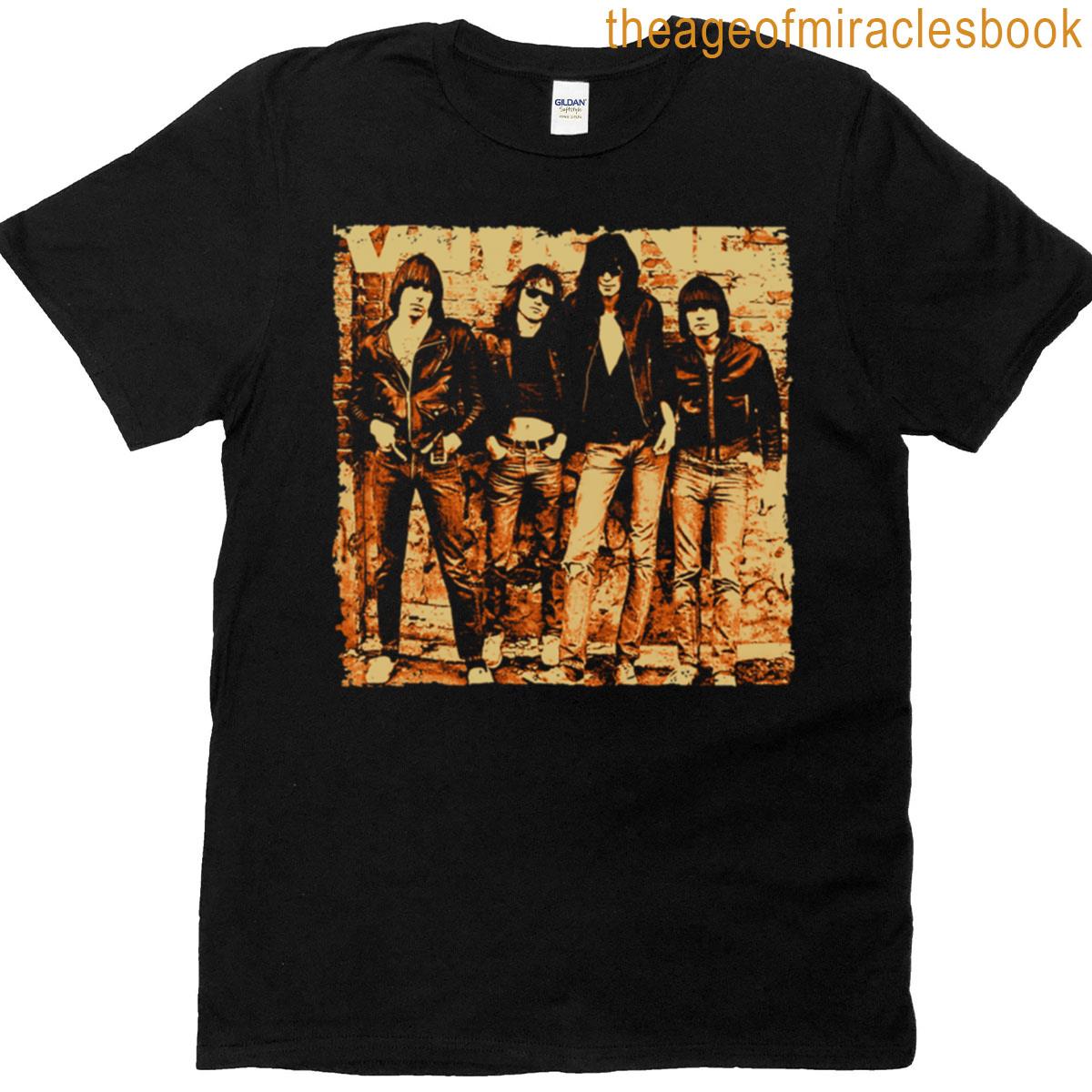 Retro Ramone Graphic Picture T-shirt