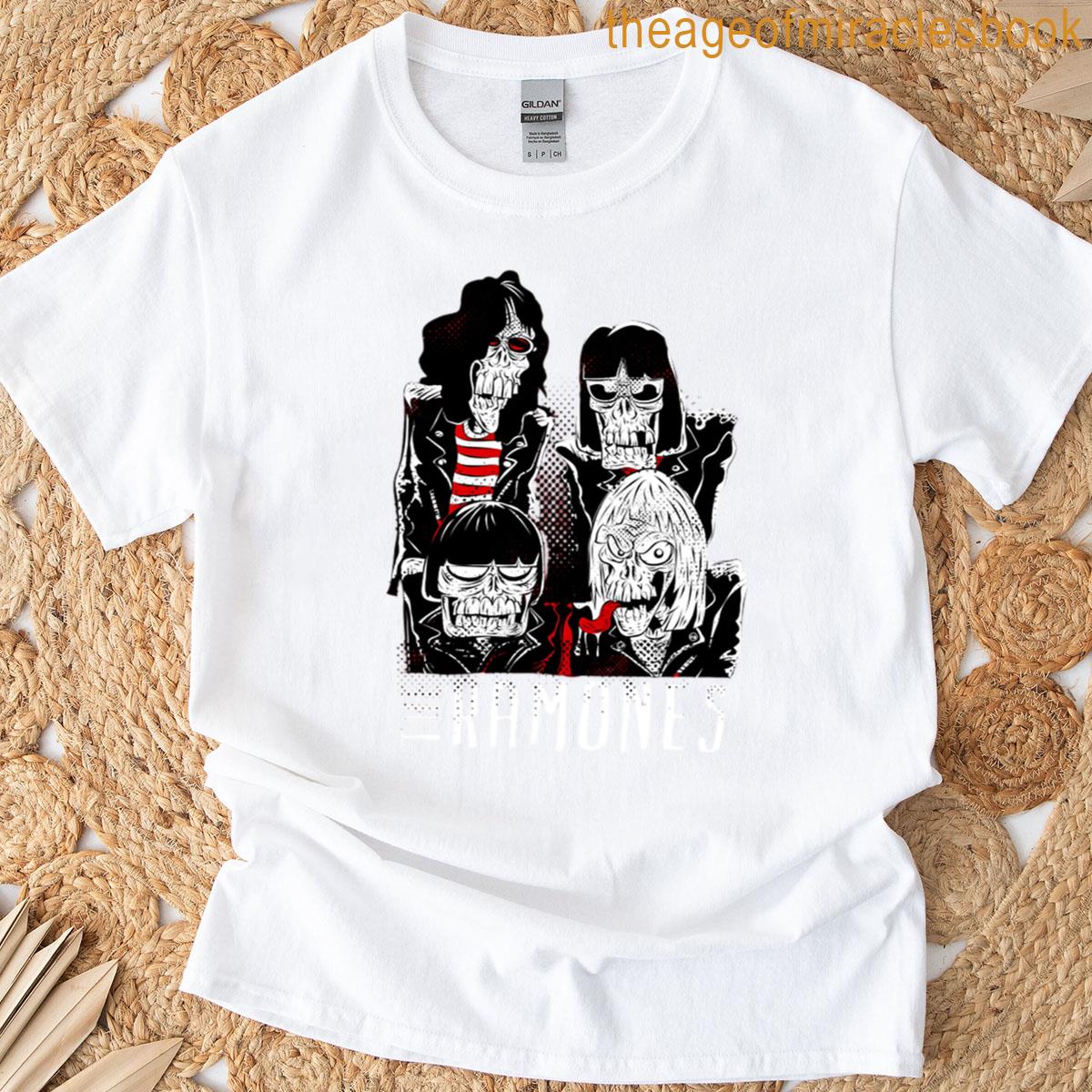 Skull Ramones Oversized T-shirt