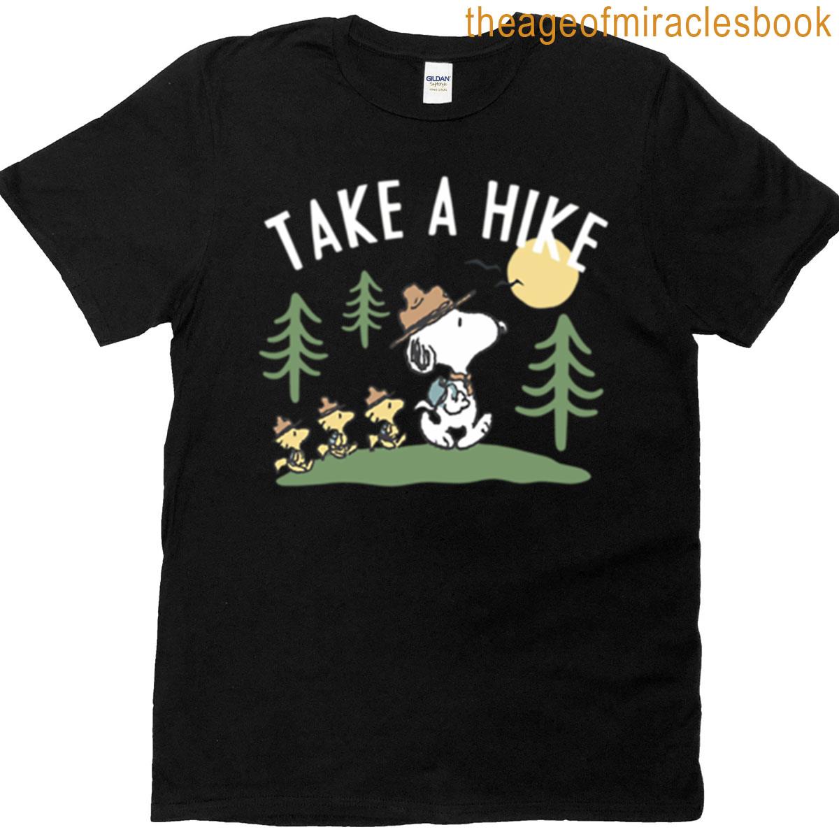Snoopy Take A Hike Adventure T-shirt