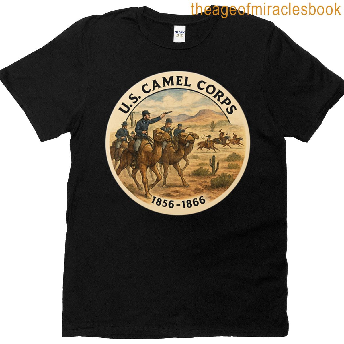 Us Camel Corps 1856-1866 Oversized T-shirt