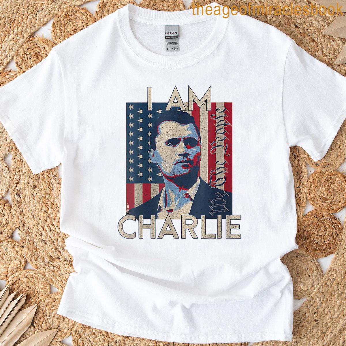 Womens Remember Charlie Usa T-shirt