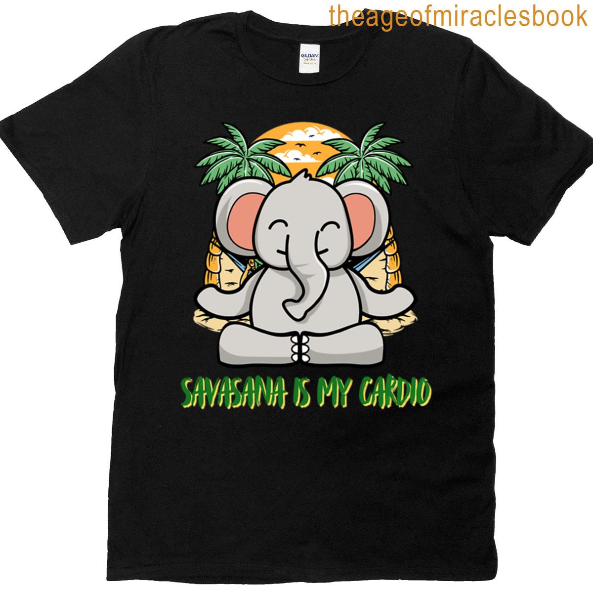Yoga Elephant Chill T-shirt