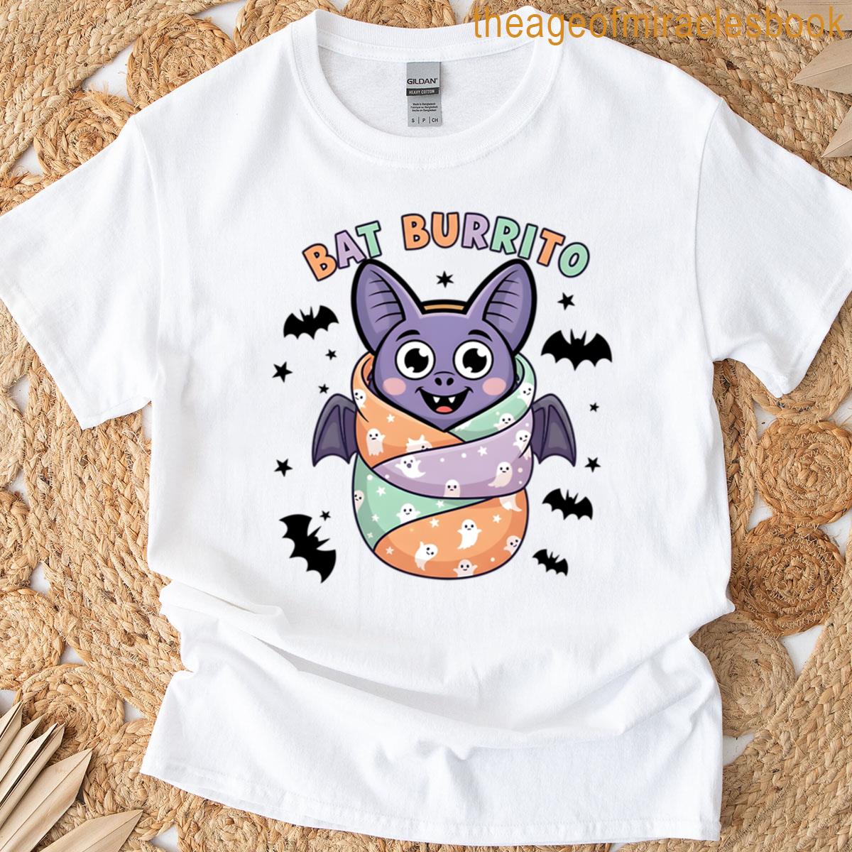 Bat Burrito – Funny Halloween T-shirt