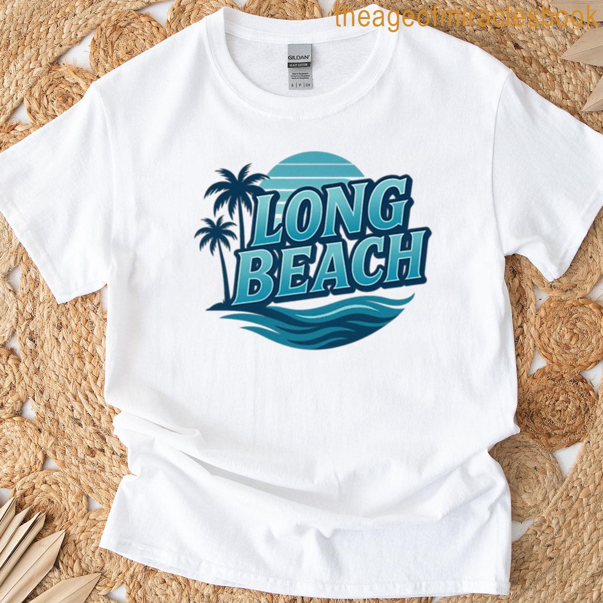 Bold Long Beach Horizon T-shirt