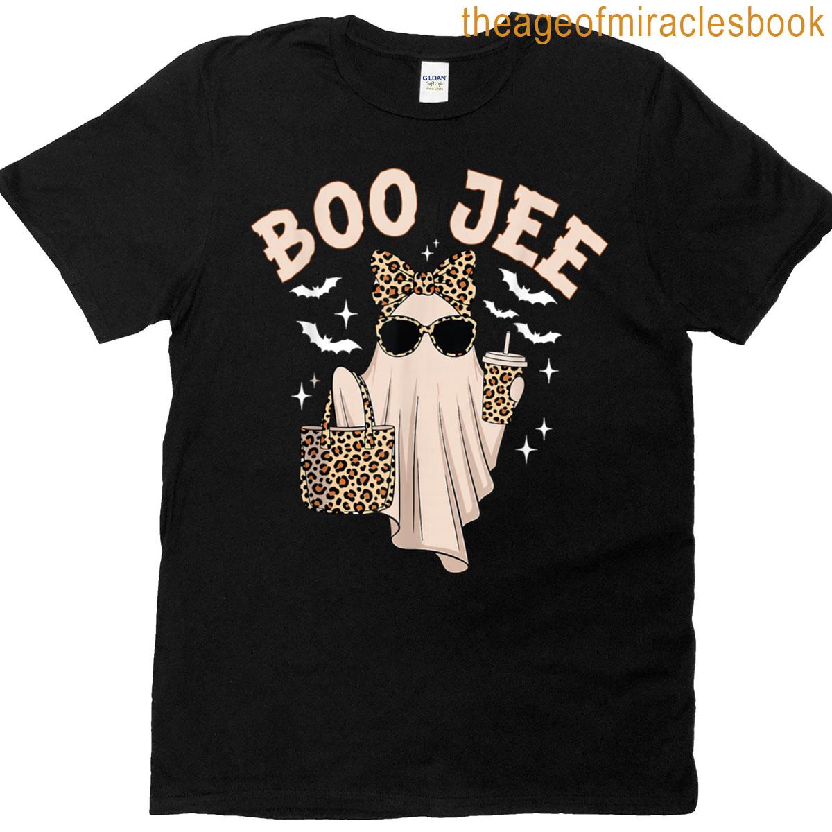 Boo Jee Boujee Ghost Cute Halloween Style T-shirt