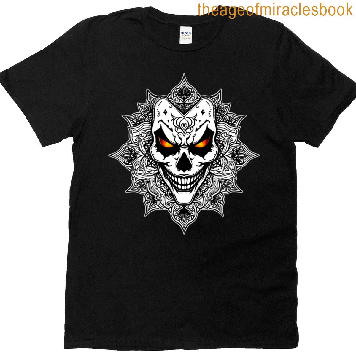 Clown Skull Full T-shirt