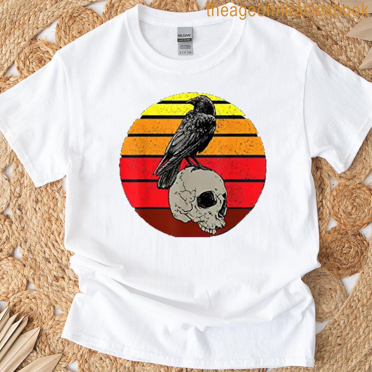 Counting Skull Crow T-shirt