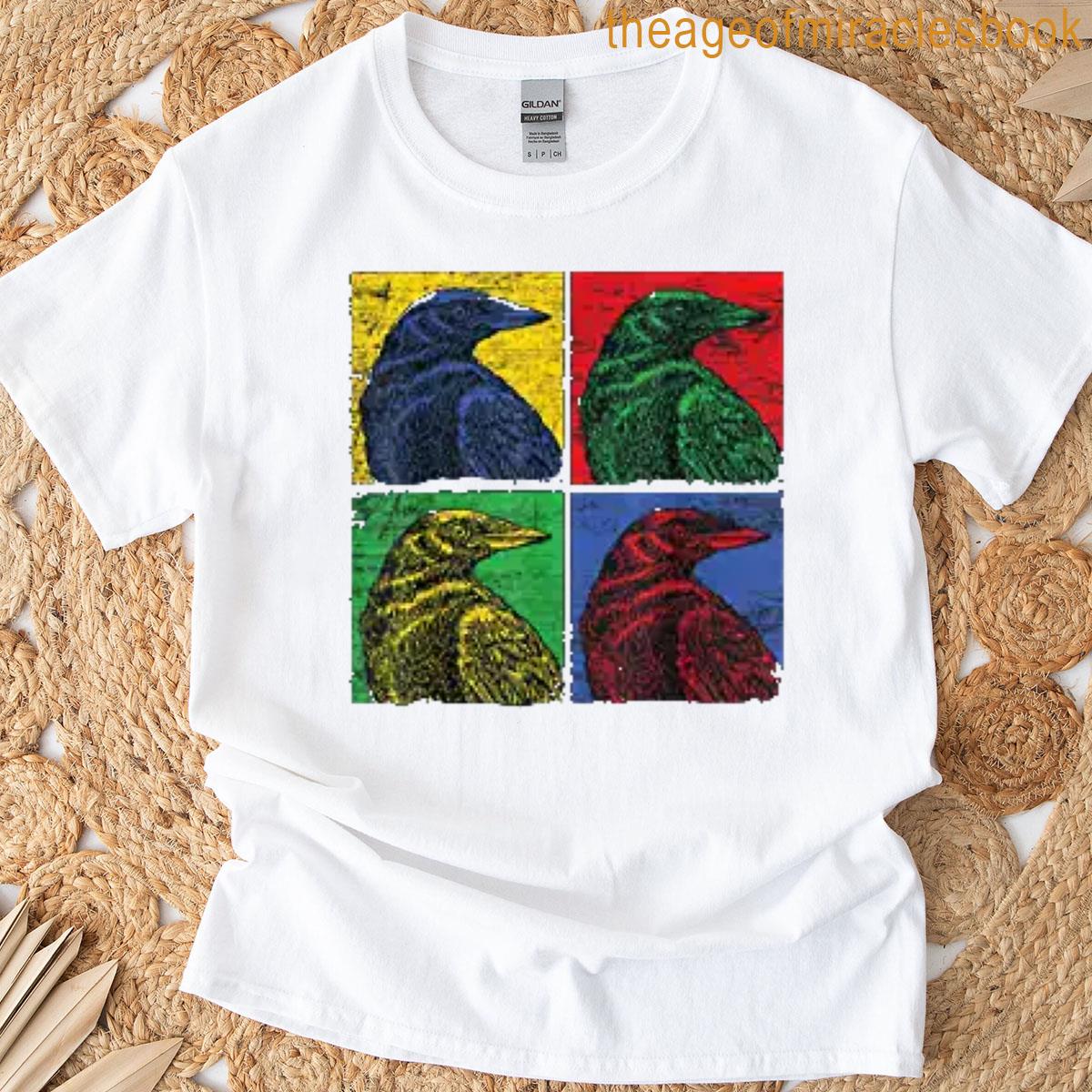 Counting Sunset Crow T-shirt